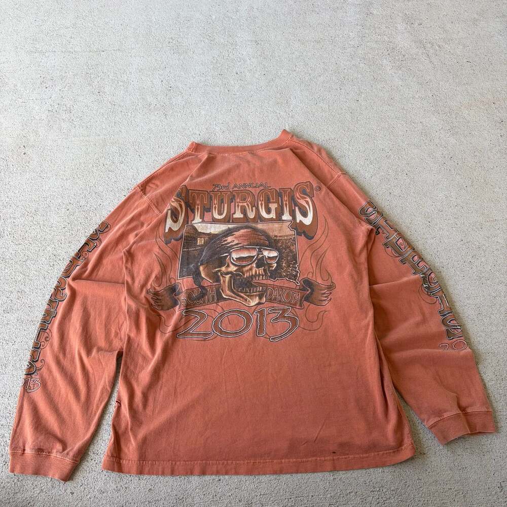 Cottonsmith 73rd Annual Sturgis Motorcycle Rally 2013 Long Sleeve Graphic Shirt